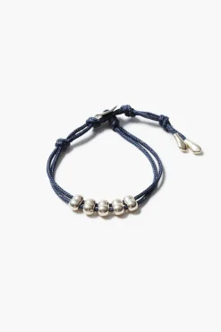 Abacus Single Wrap Bracelet Navy