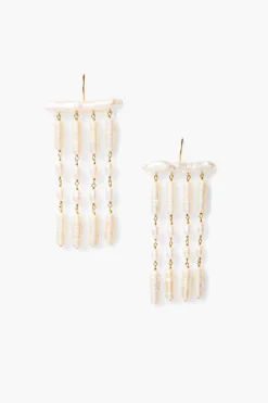 Amaya Drop Earrings Pearl