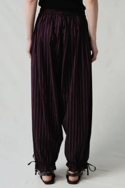Balloon Pant Black Stripe