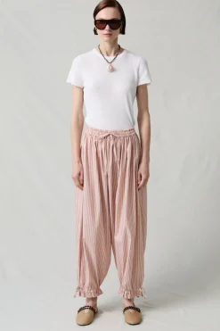 Balloon Pant Pink Stripe