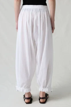 Balloon Pant White Pinstripe