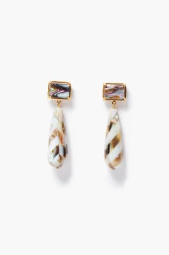Balthazar Drop Earrings Abalone