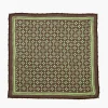 Beaded Floral Bandana Espresso