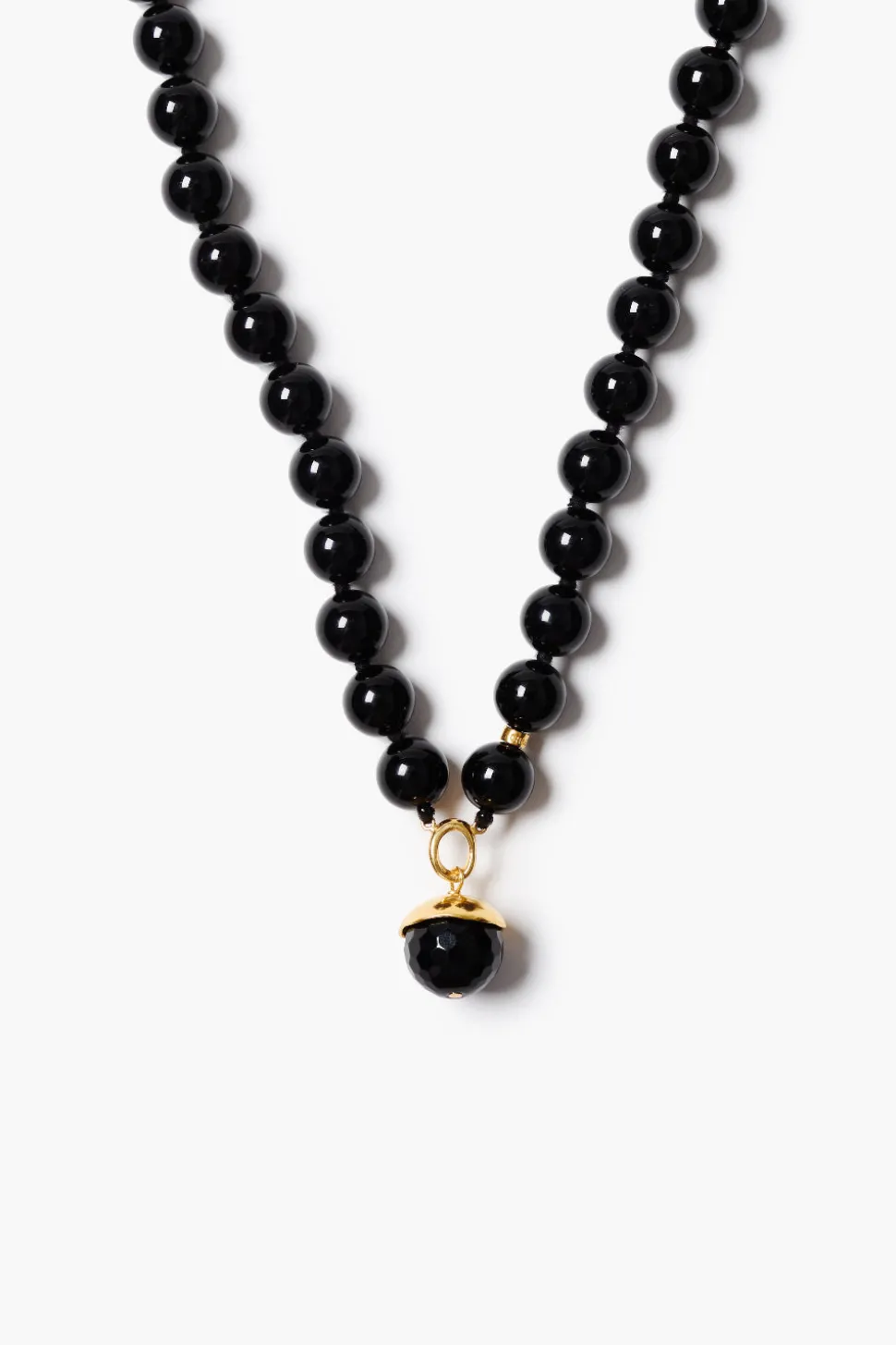 Bell Necklace Onyx