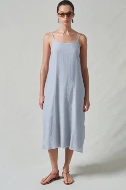 Bustle Dress Fog