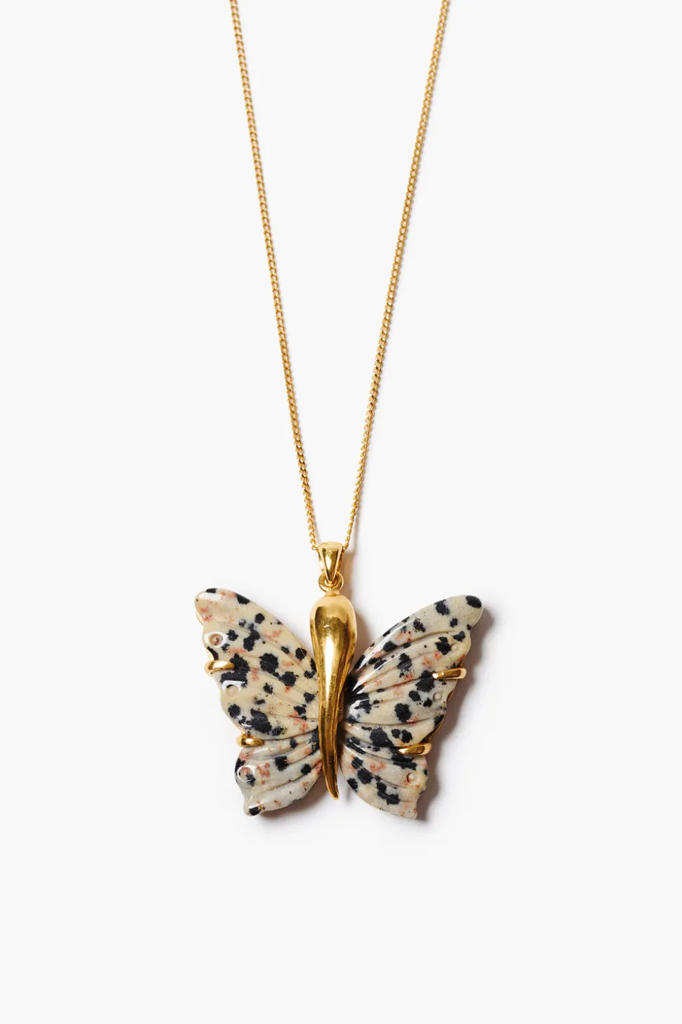 Butterfly Necklace Jasper