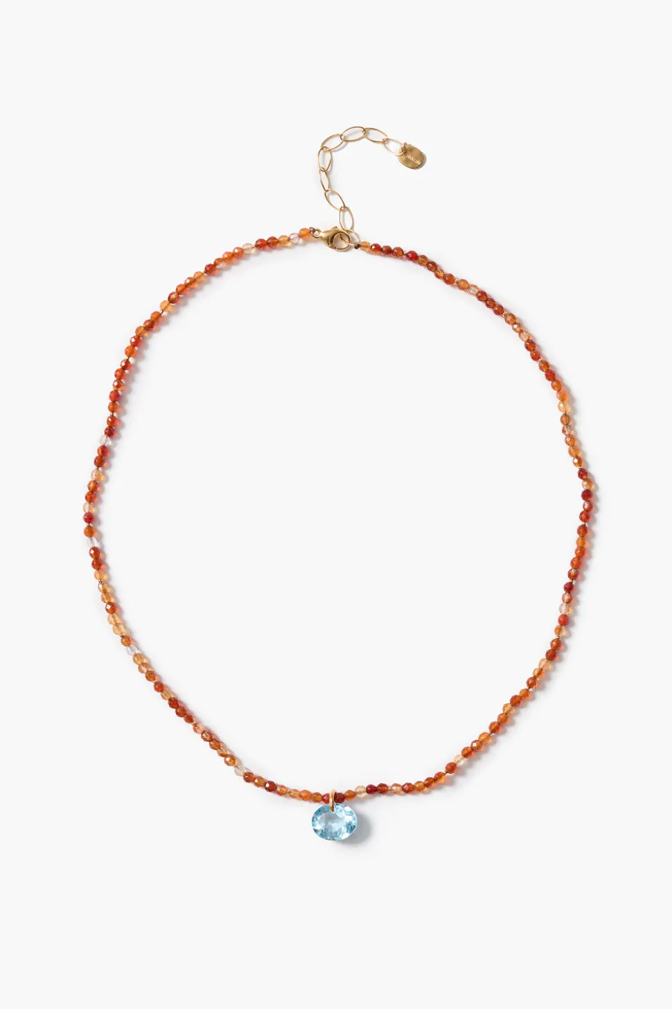Camille Necklace Carnelian