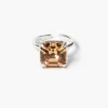 Caprice Crystal Toe Ring Champagne