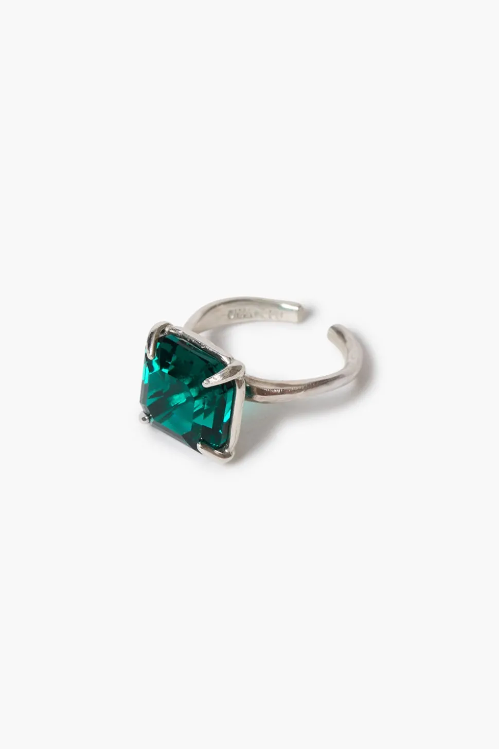 Caprice Crystal Toe Ring Emerald