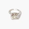 Caprice Crystal Toe Ring Ice
