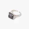 Caprice Crystal Toe Ring Smoke