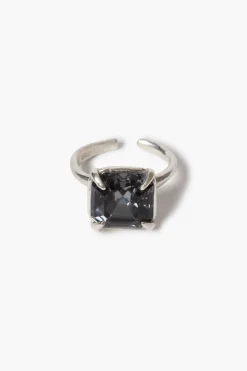 Caprice Crystal Toe Ring Smoke