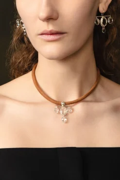 Caroline Collar Necklace Crystal