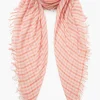 Cashmere and Silk Scarf Mauve Chalk Linea