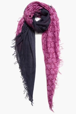 Cashmere and Silk Scarf Orchid Mix