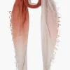 Cashmere and Silk Scarf Picante Dip Dyed