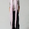 Cashmere and Silk Scarf Rose Water