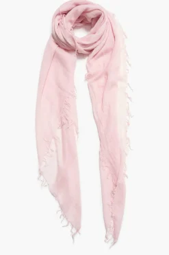 Cashmere and Silk Scarf Rose Water