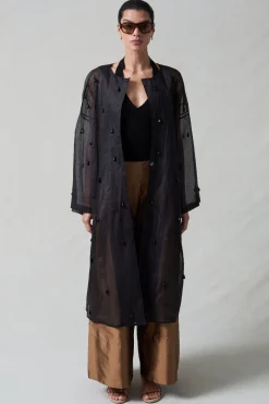 Chandelier Paper Trench Black