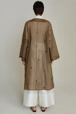 Chandelier Paper Trench Olive