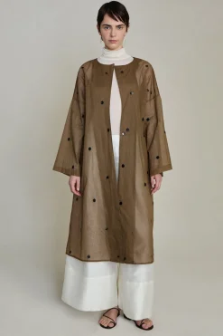 Chandelier Paper Trench Olive