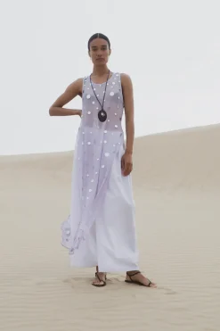 Chloe Sequin Tunic Lilac