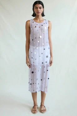 Chloe Sequin Tunic Lilac