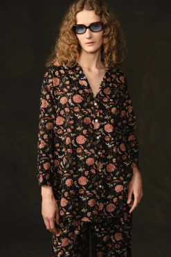 Chrysanthemum Printed Set Ink
