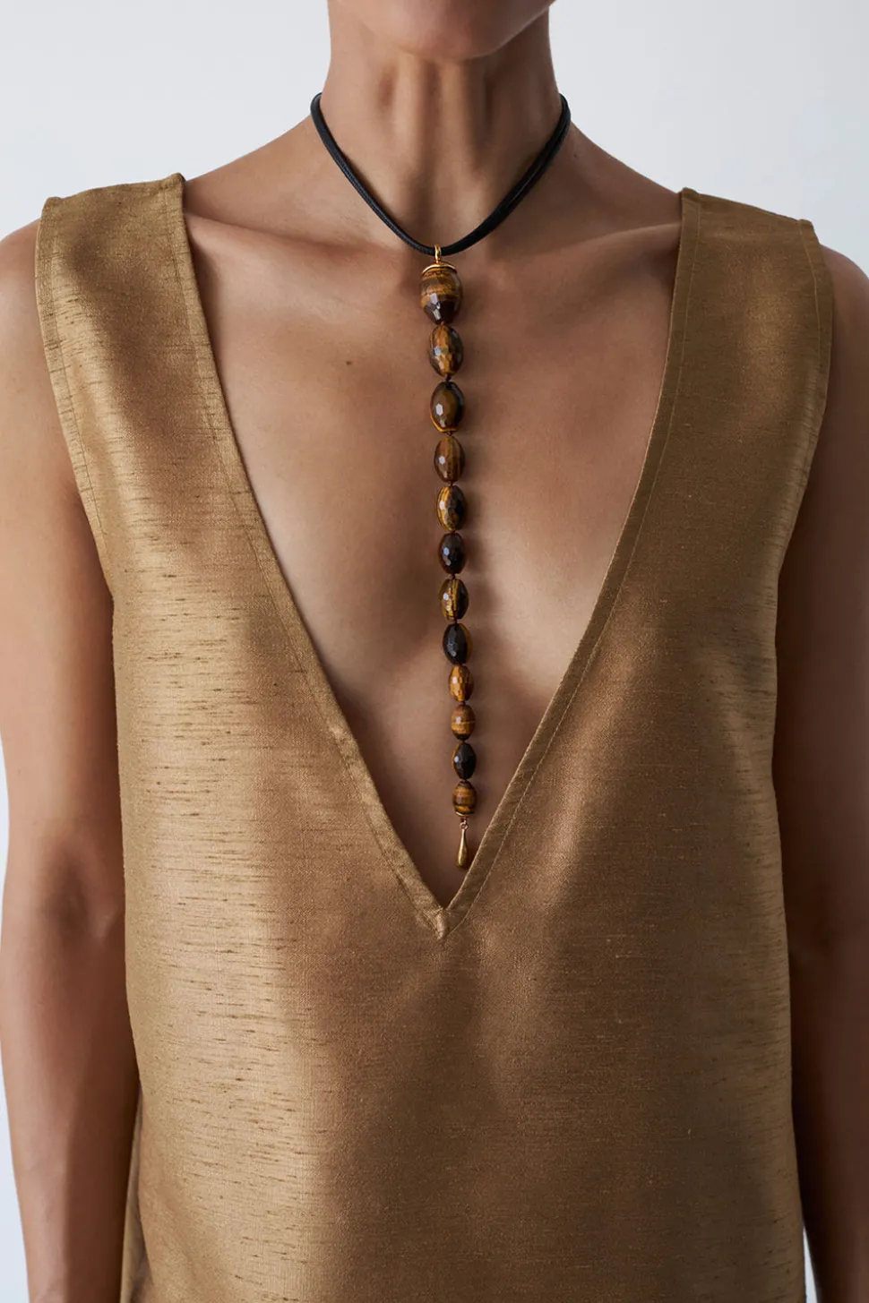 Cobra Necklace Tiger's Eye