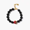 Coral Crown Bracelet Onyx