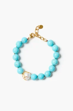 Coral Crown Bracelet Turquoise