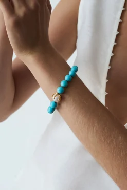 Coral Crown Bracelet Turquoise