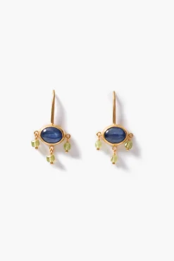 Della Drop Earrings Kyanite