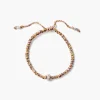 Diamond Pull-Tie Bracelet Multi