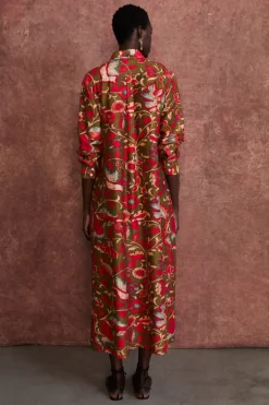 Dove Shirt Dress Olive
