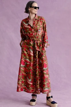 Dove Shirt Dress Olive