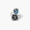 Duo Toe Ring Aqua