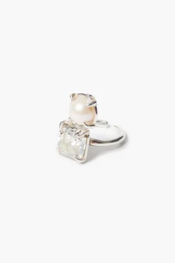 Duo Toe Ring Pearl