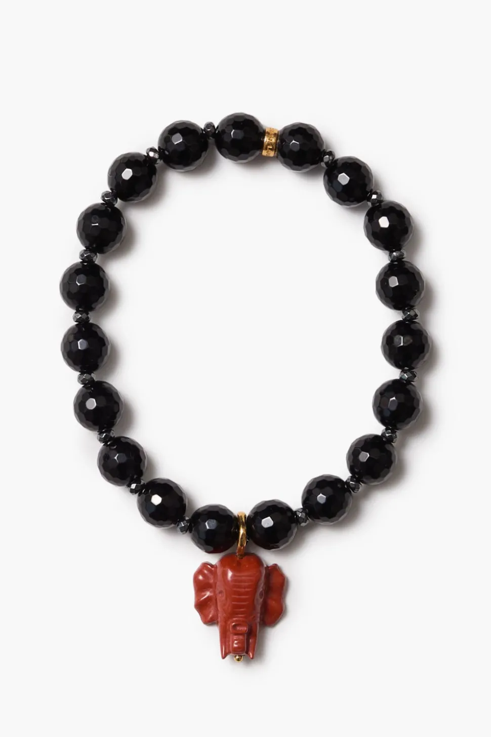 Elephant Bracelet Onyx