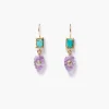 Fern Earrings Amethyst