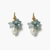 Firework Earrings Aquamarine