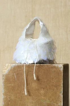 Fishscale Sequin Bag Clear