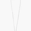 Horsebit Necklace Silver