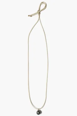 14k Bond Cord Necklace Tahitian Pearl