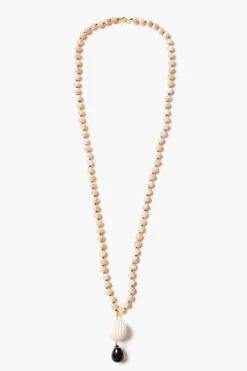 Lantern Necklace Natural MOP