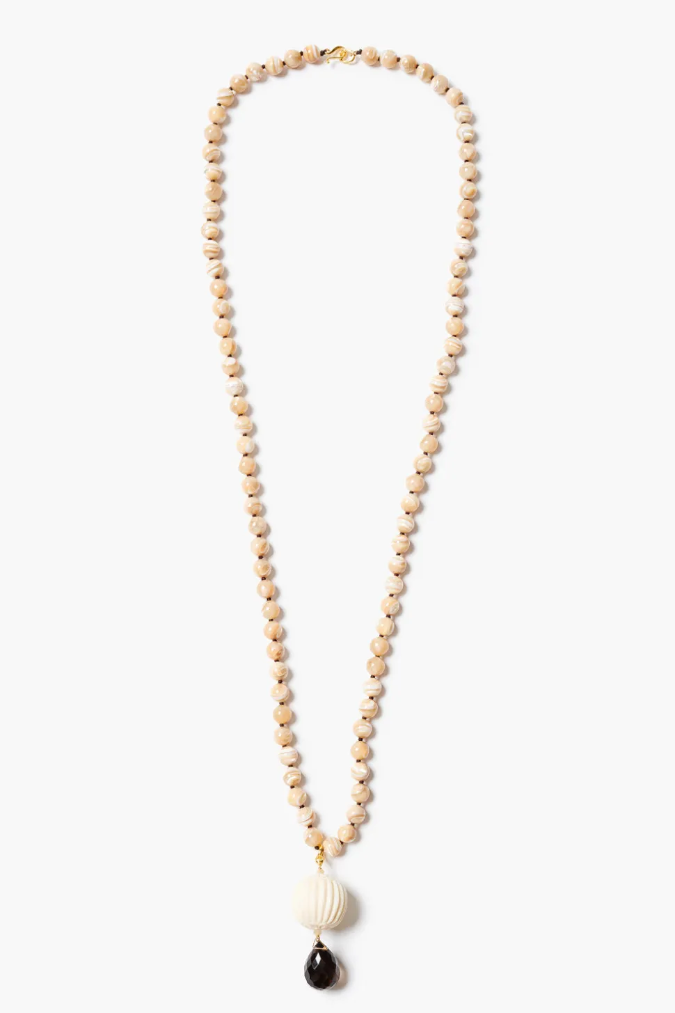 Lantern Necklace Natural MOP
