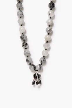 Lark Drip Necklace Tourmilated Quartz