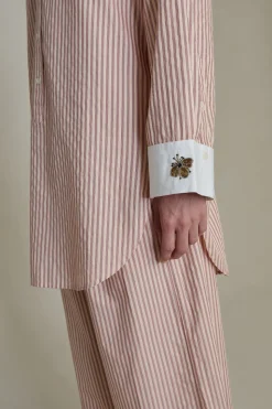 Lita Blouse Pink Stripe