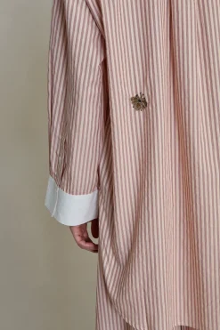 Lita Blouse Pink Stripe