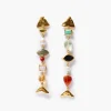 Lucky Catch Earrings Multi
